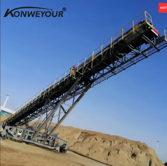 Adjustable Telescopic chini ya ardhi Conveyor