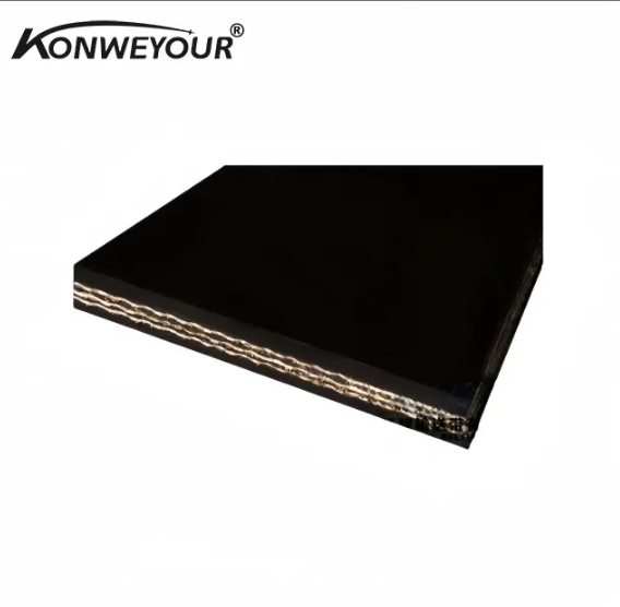 Mafuta ya Chevron Pattern Mpira Conveyor Band