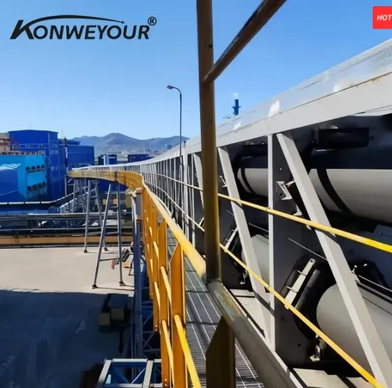 Kufungwa Tubular Ukanda Conveyor